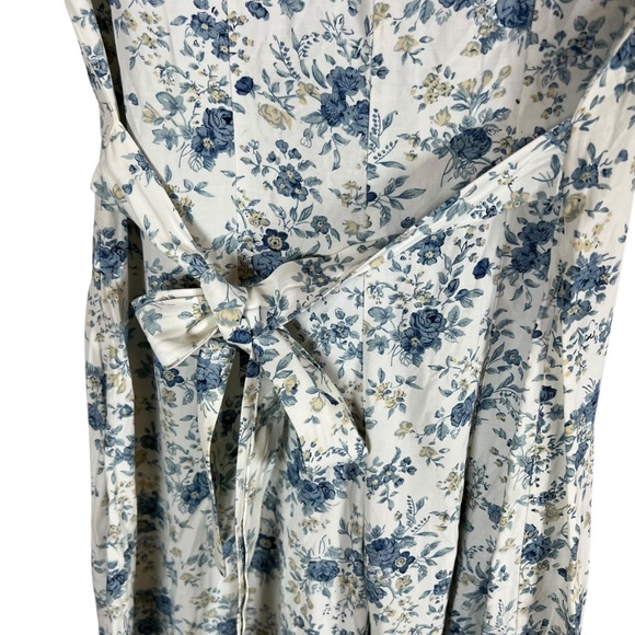 Vintage L.A. Gals Floral Button-Front Romper (Estimated XS–Small) - Picture 5 of 7